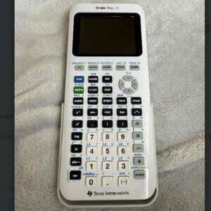 Texas Instruments TI-84 Plus CE White Graphing Calculator